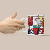 Liverpool FC YNWA Dream Team 3D Doodle Art - 11oz Ceramic Mug